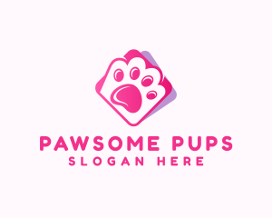 Pet Paw Veterinary logo design