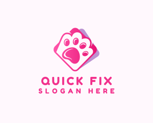 Pet Paw Veterinary logo design