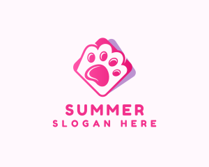 Pet Paw Veterinary logo design