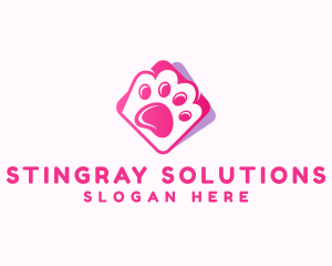 Pet Paw Veterinary logo design