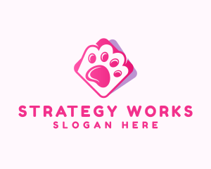 Pet Paw Veterinary logo design