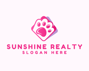 Pet Paw Veterinary logo design