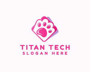 Pet Paw Veterinary logo design