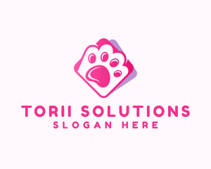 Pet Paw Veterinary logo design