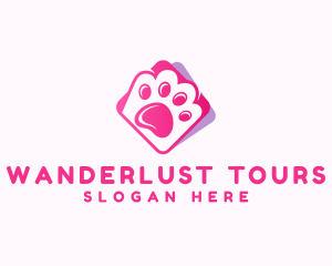 Pet Paw Veterinary logo design