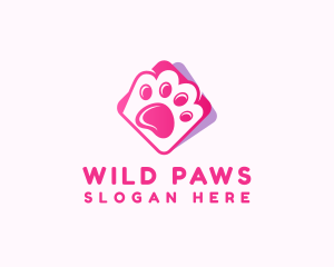 Pet Paw Veterinary logo design