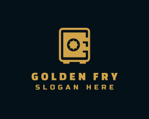 Golden Money Vault logo design