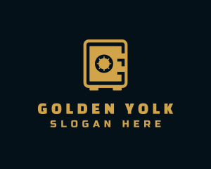 Golden Money Vault logo design