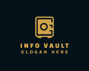 Golden Money Vault logo design