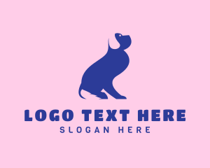 Puppy - Animal Dog Trainer logo design