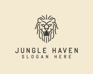 Wild Lion Safari logo design