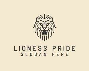 Wild Lion Safari logo design