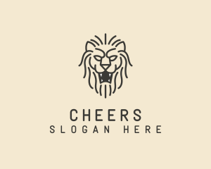 Lioness - Wild Lion Safari logo design