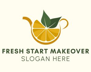 Lemon Drink Pot  logo design