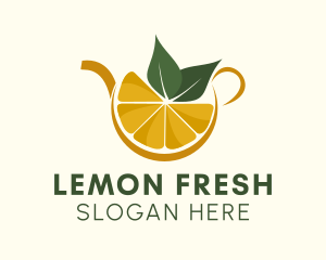 Lemon - Lemon Drink Pot logo design