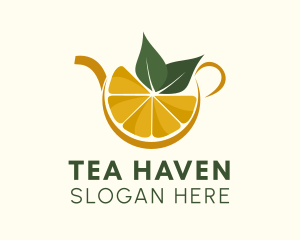 Lemon Drink Pot  logo design