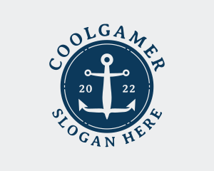 Aquatic Sailor Anchor Logo