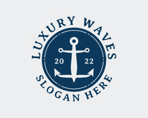 Aquatic Sailor Anchor Logo