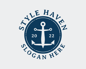 Aquatic Sailor Anchor Logo