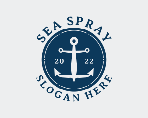 Aquatic Sailor Anchor logo design