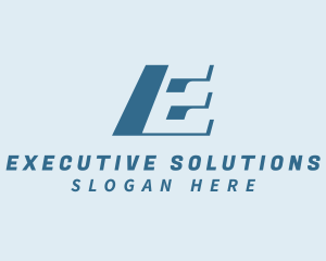 Construction Firm Letter E logo design