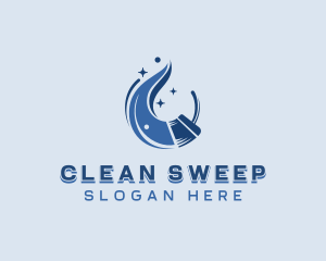 Housekeeping - Clean Sanitary Housekeeper logo design