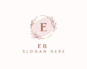 Wedding - Aesthetic Wreath Wedding Organizer logo design