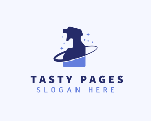 Cleaning - Housekeeper Spray Bottle Cleaning logo design