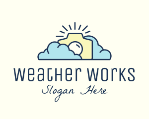 Cloud Weather Camera logo design