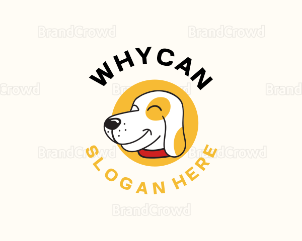 Dog Pet Grooming Logo