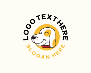 Dog Pet Grooming Logo