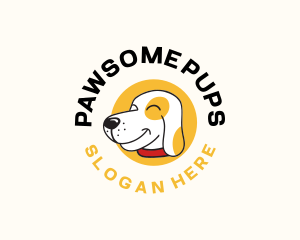 Dog Pet Grooming logo design