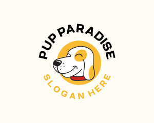 Pup - Dog Pet Grooming logo design