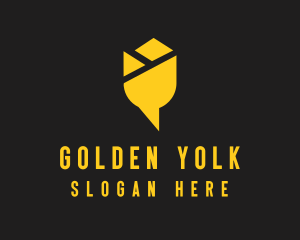 Golden Tulip Messenger  logo design