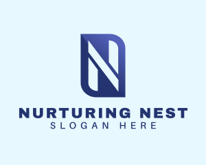 Generic Brand Letter N logo design