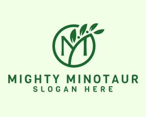 Organic Plant Nature logo design