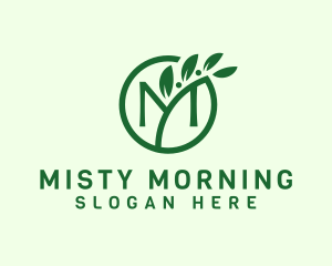 Organic Plant Nature logo design