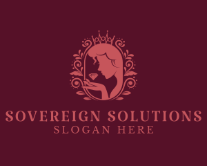 Sovereign - Luxury Woman Monarchy logo design