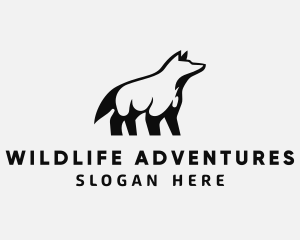 Wolf Wildlife Center logo design