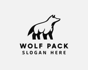 Wolf Wildlife Center logo design