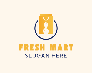 Grocery - Carrot Grocery Shopping logo design