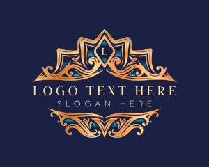 Luxury - Elegant Royal Crown logo design