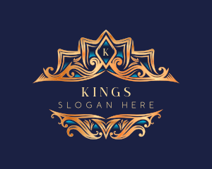 Elegant Royal Crown logo design