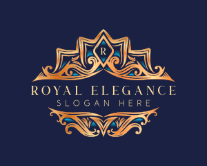 Elegant Royal Crown logo design