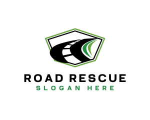 Highway Road Traffic logo design