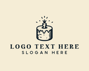 Shortcake - Dessert Carrot Cake logo design