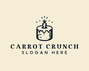 Carrot - Dessert Carrot Cake logo design