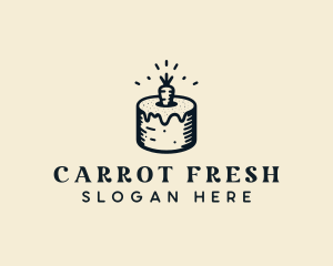 Carrot - Dessert Carrot Cake logo design