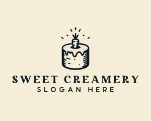 Dessert Carrot Cake logo design