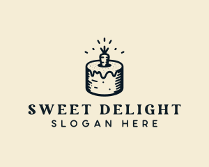 Dessert Carrot Cake logo design